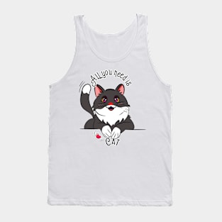 all you need is cat Tank Top